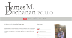 Desktop Screenshot of jbuchananlaw.com